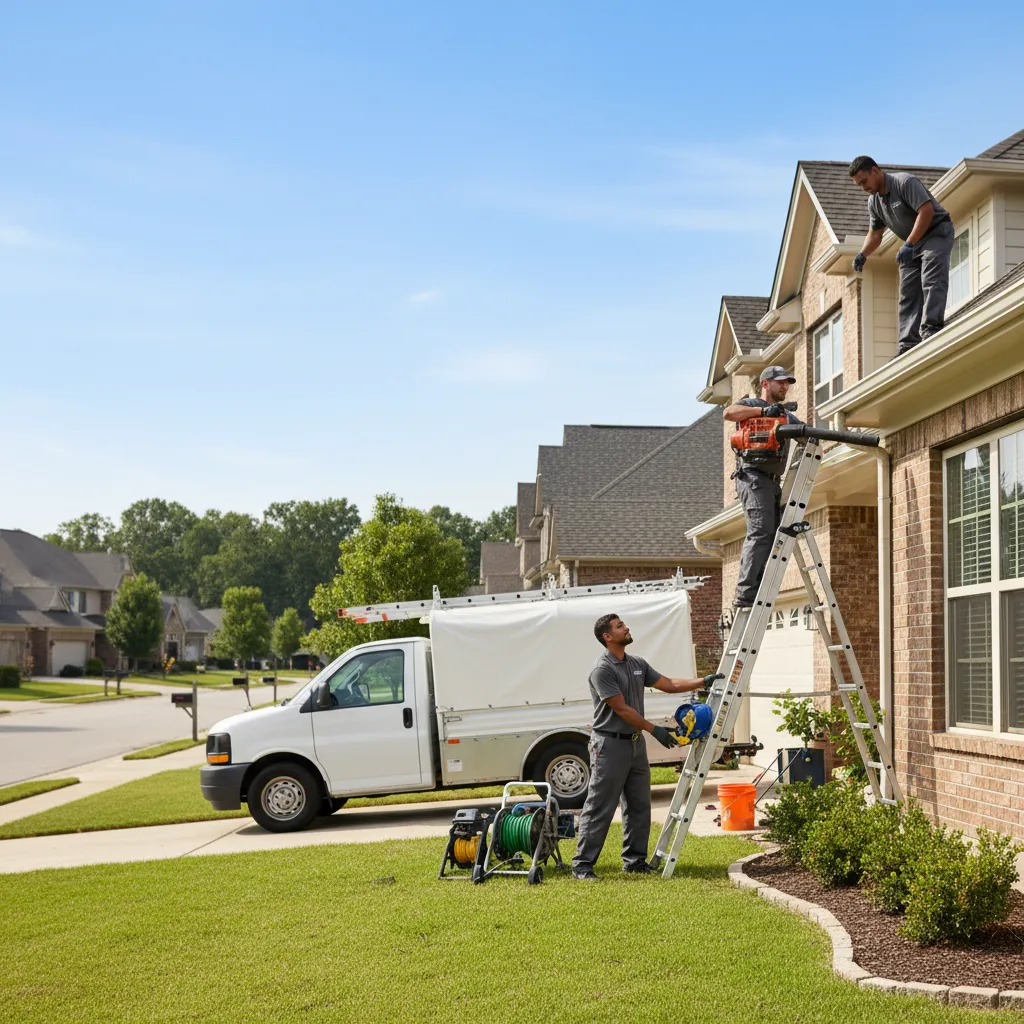 Home Gutter Service in Bluffton, TX near me